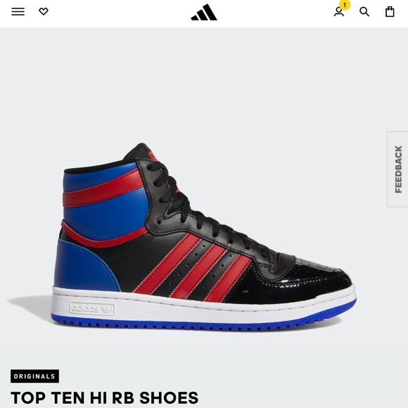 adidas Originals Shoes Adidas Top Ten Hi Rb 25 Shoes